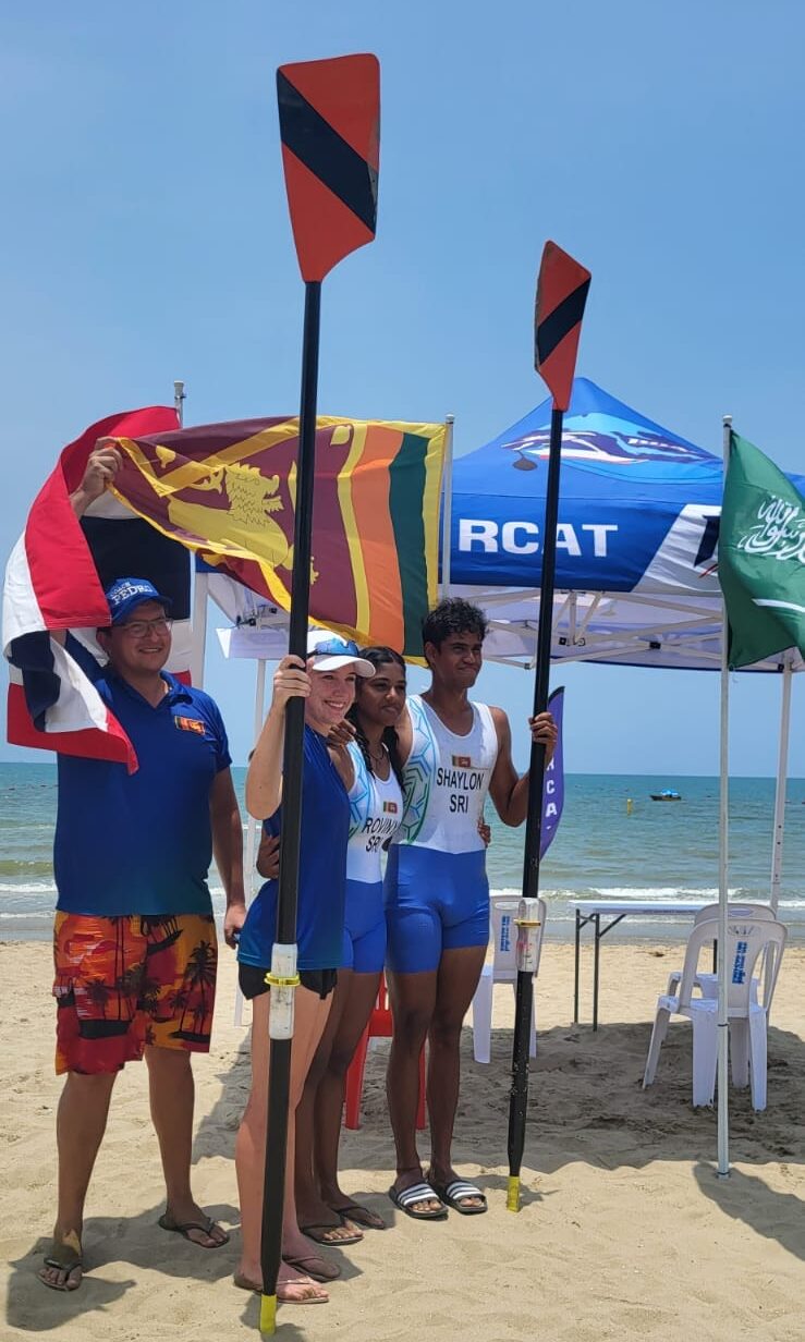 Read more about the article Shaylon and Rovinya create rowing history in Thailand