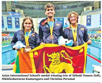 You are currently viewing AIS swimmers grab 5 Medals at the Indian Meet
