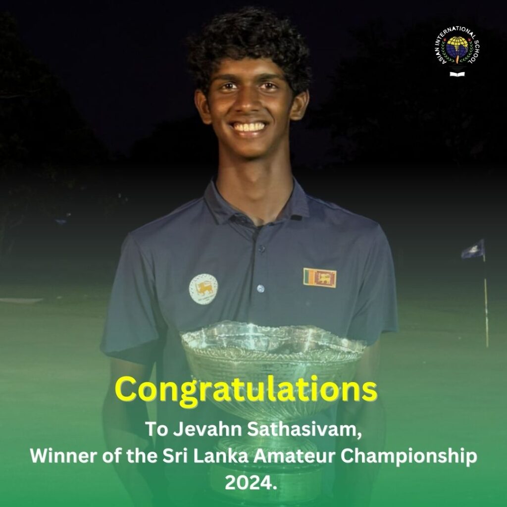 Read more about the article Jevahn Sathasivam – Winner of the Sri Lanka Amateur Championship 2024.