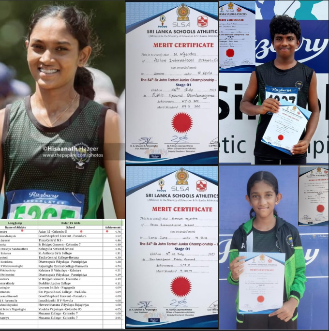 You are currently viewing Congratulations to the below listed Athletes who achieved and got qualified at the Junior John Tarbat Athletics Stage 01 Championship 2025