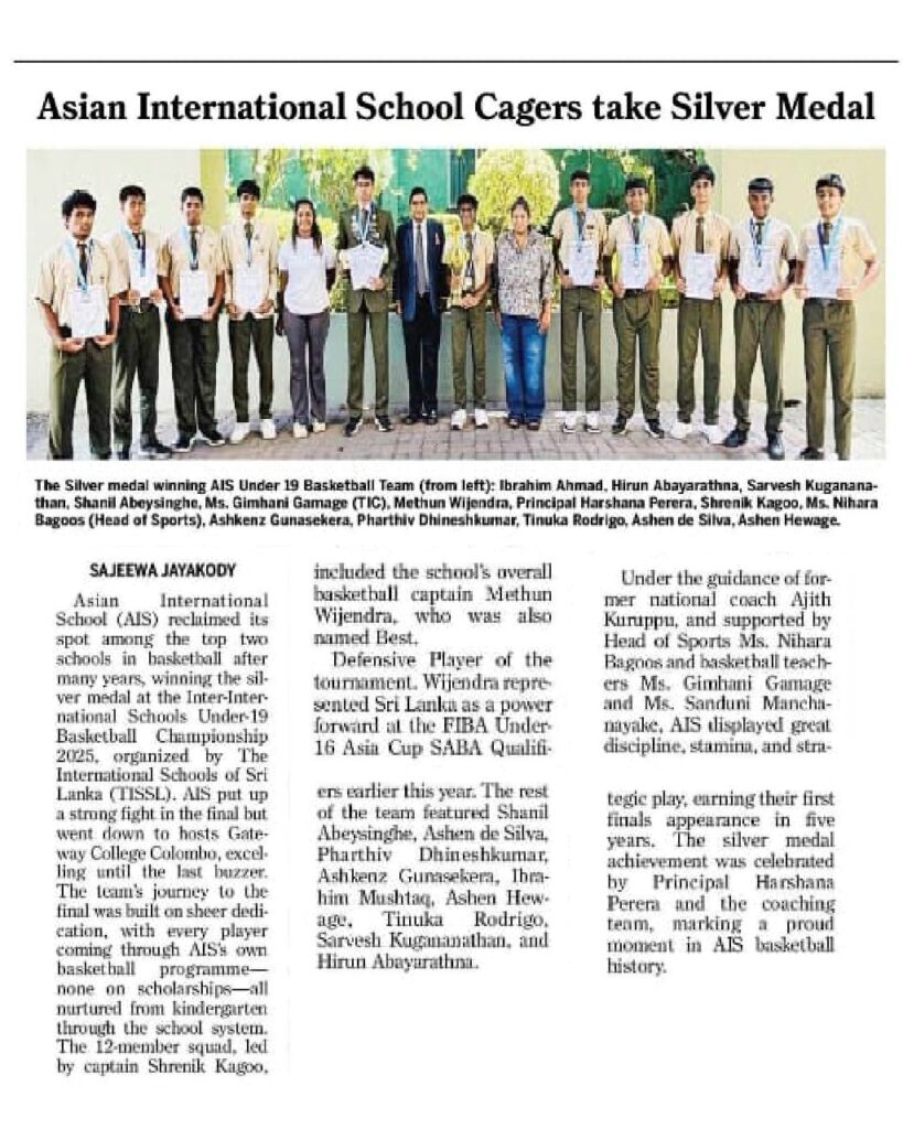 Read more about the article Silver glory for AIS as they return to Basketball elite.