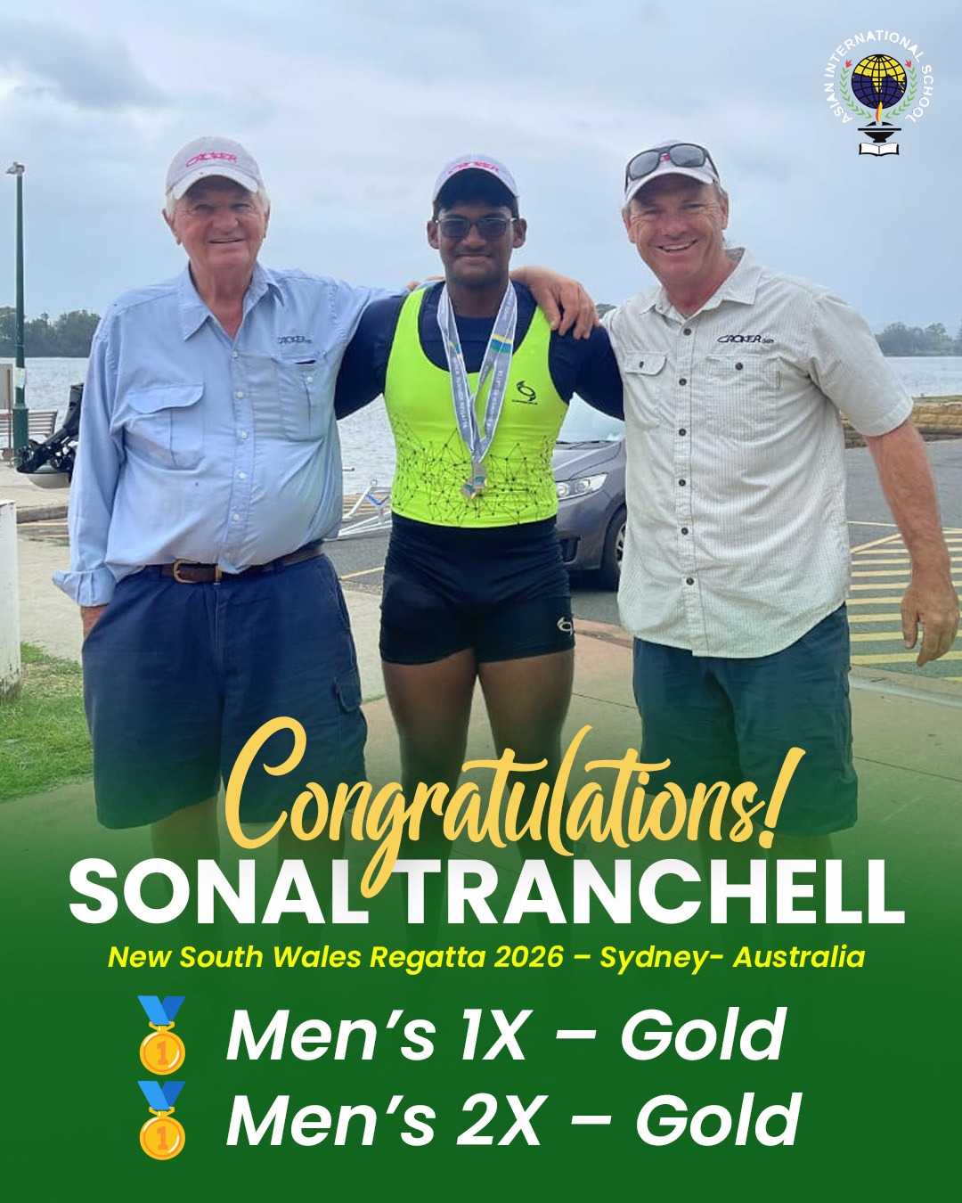 You are currently viewing Outstanding Achievement: Sonal Tranchell Clinches Two Golds at New South Wales Regatta 2026 – Sydney, Australia