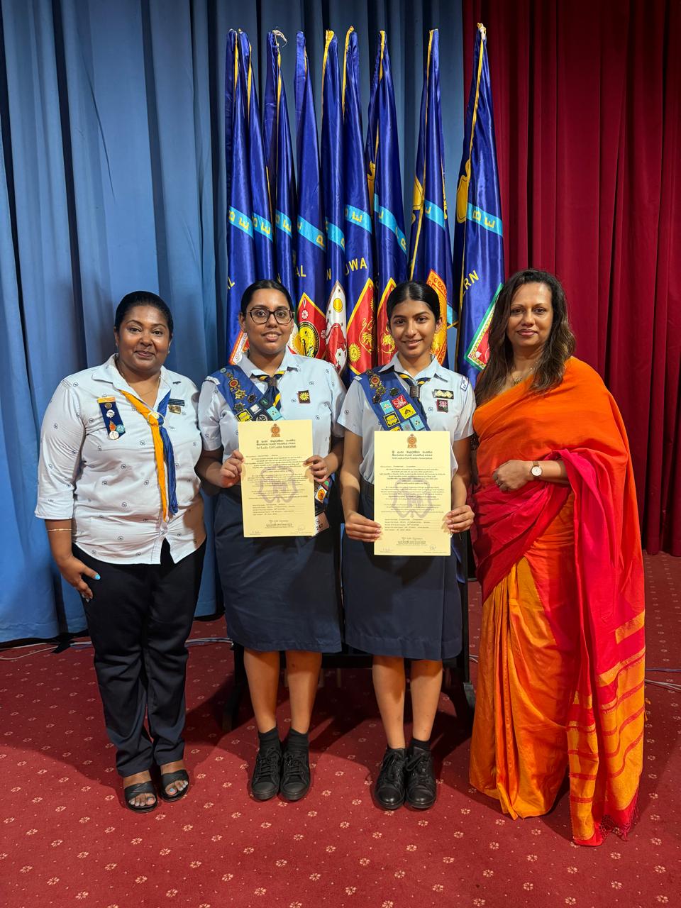 You are currently viewing Congratulations to AIS’s first President’s Guide Award recipients, Thanushree Biswas and I. Tharaniga!